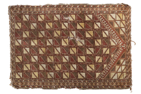 2.5x4 Antique Belouch Prayer Rug // ONH Item tm01120