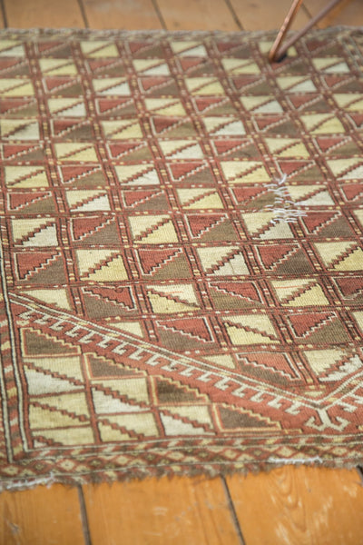 2.5x4 Antique Belouch Prayer Rug // ONH Item tm01120 Image 8