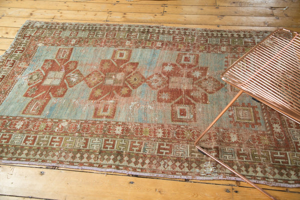 4x6.5 Antique Distressed Caucasian Rug // ONH Item tm01124 Image 2