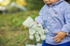 Organic Cotton Stuffed Animal Baby Frog // ONH Item 2144