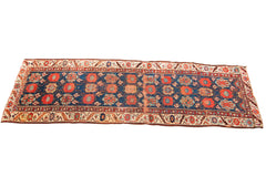 3x8 Antique 1850s Persian Rug Runner // ONH Item 1774