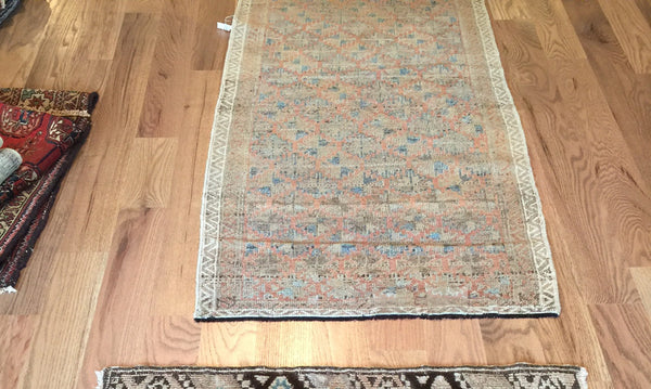 2.5x5 Vintage Belouch Rug Runner // ONH Item ee002515