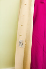 Neiman Marcus vintage ivory cashmere coat with 100% Cashmere label and buttonholes.