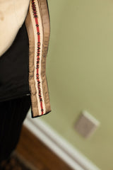 Vintage 80s Pinstripe Gaultier Suit Skirt // ONH Item 1692 Image 4