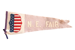 N.E. Fair Felt Flag Pennant