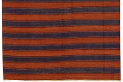 5x13 Vintage Stripe Kilim // ONH Item LR002340c Image 1