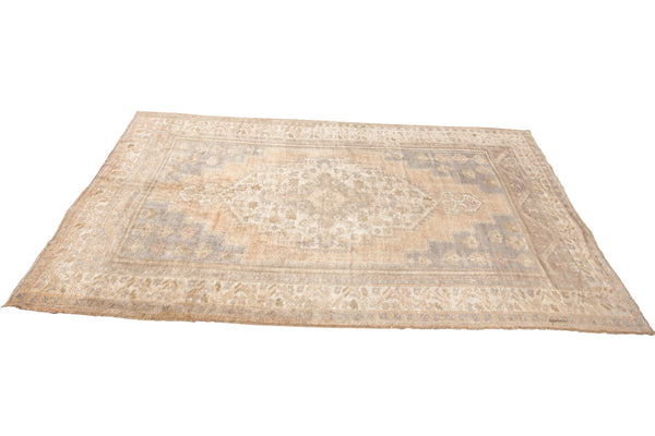 7x12.5 Vintage Oushak Carpet // ONH Item lr002179c