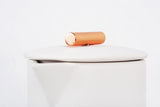Modern White Copper Tip French Press 850 mL // ONH Item 3294 Image 3