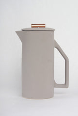 Modern Gray Copper Tip French Press 850 mL // ONH Item 3293 Image 2